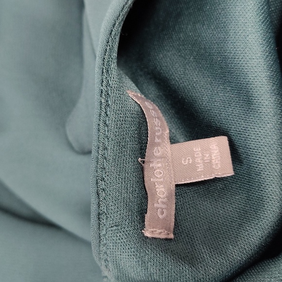 Charlotte Russe Ladies Camisole Top,  Size Small,  Emerald Green Ladies Top - Picture 6 of 6